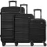Essentials 16 3-SET 4 kółka Zestaw walizek 3-części Model black Essentials 16 3-SET 4 kółka Zestaw walizek 3-części Model black