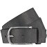  Pasek skórzany Model black-silver | 105 cm