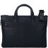 Czarna kwadratowa aktówka skórzana 42 cm przegroda na laptopa Model nero