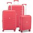  Skyline 2.0 4 kółka Zestaw walizek 3-części z plisą rozprężną Model koralle