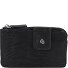  Donna Portfel z kluczem Skóra 12 cm Model black