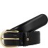  Business Belt Leather Model black | 105 cm