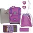  ErgoFlex Tiny Zestaw tornistra 6-części Model Purple Unicorn