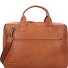  Rock Teczka Ochrona RFID Skórzany 43 cm Komora na laptopa Model cognac