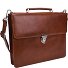 Skórzana teczka Cambridge z przegrodą na laptopa 38 cm Model cognac Skórzana teczka Cambridge z przegrodą na laptopa 38 cm Model cognac