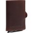 Lagos Etui na karty kredytowe Ochrona RFID Skórzany 6.5 cm Model brown