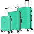  Orbita 4 kółka Zestaw walizek 3-części z plisą rozprężną Model grün