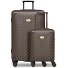 Zestaw walizek Palermo z 4 kółkami, rozmiary S i L Model dark brown 1