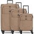  Essentials 12 THREE SET 4 kółka Zestaw walizek 3-części z funkcją poszerzenia Model coffee