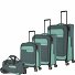  VIIA Zestaw bagażowy na 4 kółkach 4szt. Model eukalyptus