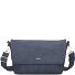  Mademoiselle.M Posłaniec 33 cm Komora na laptopa Model nubuk blue