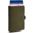  Taliah Portfel Ochrona RFID Skóra 10 cm Model olive green