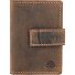  Vintage Wallet RFID Leather 7 cm Model braun