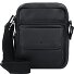  Vintage Torba na ramię Skórzany 18 cm Model black