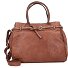  Kura Torba Skórzany 33 cm Model cognac