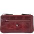  Portfel z kluczem Skórzany 13.5 cm Model red