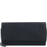  Antyczny skórzany portfel Avery 18,5 cm Model black