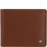  Polo Portfel Ochrona RFID Skóra 12 cm Model cognac