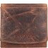  Montana Wallet RFID Leather 10 cm Model braun