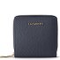  Bologna Leather Medium Zip-Around Wallet Leather 10 cm Model navy