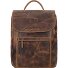  Vintage Plecak Skórzany 40 cm Komora na laptopa Model brown