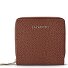  Bologna Leather Medium Zip-Around Wallet Leather 10 cm Model brown