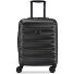  Meteor 4 kółka Walizka kabinowa 55 cm z funkcją poszerzenia Model deep black