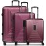  Essentials 14 4 kółka Zestaw walizek 3-części z plisą rozprężną Model aubergine metallic