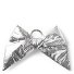  Zawieszka do torebki z charmsami 7 cm Model silver bow