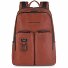  Harper Backpack RFID Leather 40 cm Laptop Compartment Model tobacco