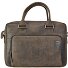  Richmond Briefcase Leather 40 cm Laptop Compartment Model dark brown