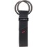  PRO-DLX 6 Keychain Leather 8 cm Model black