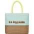  Straw 04 Torba na ramię 38 cm Model brown-green