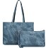  Shopper Bag 35 cm Model blue denim-black