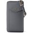 Skórzane etui na telefon komórkowy Bologna z zamkiem błyskawicznym 19 cm Model grey-2