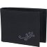 New Cryptan Portfel Ochrona RFID 11 cm Model schwarz-lizard 2.0grey