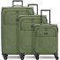  Essentials 12 THREE SET 4 kółka Zestaw walizek 3-części z funkcją poszerzenia Model olive