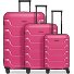  Edition 01 4 kółka Zestaw walizek 3-części z plisą rozprężną Model pink
