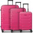  Edition 01 4 kółka Zestaw walizek 3-części z funkcją poszerzenia Model pink