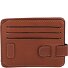 Autentyczne skórzane etui na karty kredytowe 10,5 cm Model cognac Autentyczne skórzane etui na karty kredytowe 10,5 cm Model cognac