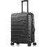  Clipper by Pack Easy Kosmo 4 kółka Walizka 67 cm z plisą rozprężną Model schwarz