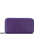 Średni składany portfel skórzany 14 cm Model orchid