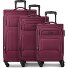  Edition 04 4 kółka Zestaw walizek 3-części z funkcją poszerzenia Model burgundy