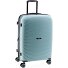  3400 4 kółka Walizka M 67 cm z plisą rozprężną Model light green