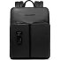 Harper Plecak Skórzany 38 cm Komora na laptopa Model black