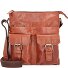  Skórzana torba na ramię Lilly Little 24 cm Model cognac
