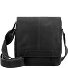  Wax Pull Up Torba na ramię Skórzany 22 cm Model black