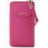  Skórzane etui na telefon komórkowy Bologna z zamkiem błyskawicznym 19 cm Model hot pink