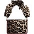  Natasha Mini Bag Torebka Skórzana 13,5 cm Model leopard multi