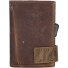 Etui na karty kredytowe SecWal 1 Skórzany portfel RFID 9 cm Model braun hunter Etui na karty kredytowe SecWal 1 Skórzany portfel RFID 9 cm Model braun hunter